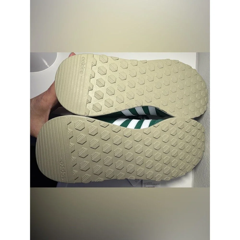Adidas Run 60s 2.0 Green and White Classic Trainer